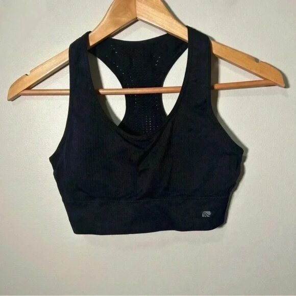 NWOT MARIKA Black Sports Bra S - Picture 2 of 5